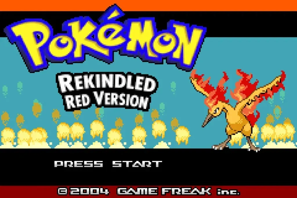 Pokémon Rekindled Red - imagem ilustrativa